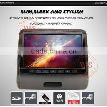High Quality 9 Inch Car Hadrest Monitor With Wireless Game and Usb sd Slot Functions photo-3
