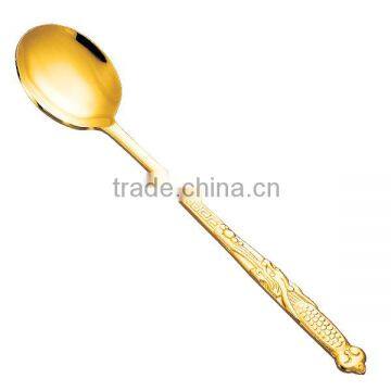 Silver Spoon Restaurant Serving Spoons Catering Spoons Chinese Soup Spoons Soup Ladle Asian Soup Spoons photo-4