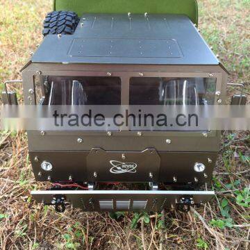New rc Model Billet Machined 6X6 7T GL High-Mobility Off-Road Truck 1/10 Size Racing rc Car Toys Car. photo-2