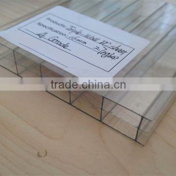 foshan tonon polycarbonate sheet manufacturer pc triple-wall board made in China (TN1455)