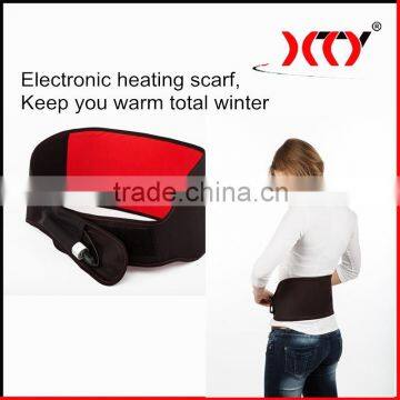 heating girdle with electronic rechargeable battery for winter camping and mountain