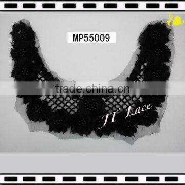 20136 Black Chiffon collar for lady