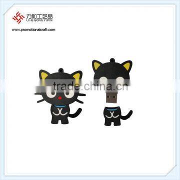 3D PVC Cat Shape USB Flash Drive Wholesale