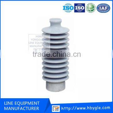 33KV Pin Type Porcelain Support Insulator / ANSI 57 series for high voltage porcelain insulator