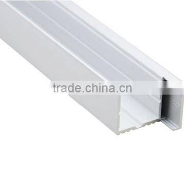 Big size led wall aluminium profile for led strips up or down light