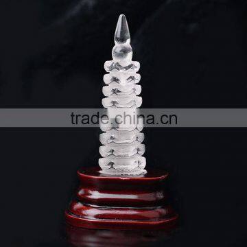 Factory direct crystal Wenchang Pagoda,natural tower