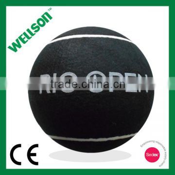 black jumbo tennis ball