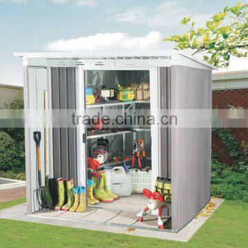 Front Extra Pent Roof Metal Shed