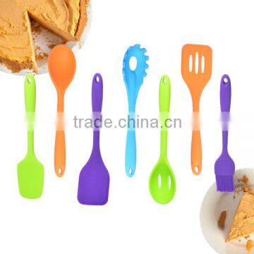 Colorful Food Grade Heat Resistant Silicone Utensils/ Silicone Kitchen Utensil Set /Slicone Cooking Utensils Sets