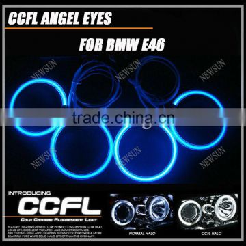 E46 New Projector CCFL Angel Eyes Ring ,Halo Ring Headlights for BMW