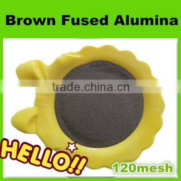 Abrasives brown fused alumina grit 120 mesh