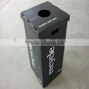 supply and custom collapsible corrugated plastic recycle bin