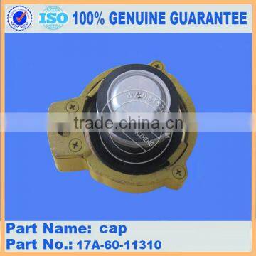 Excavator parts PC200-7 cap 17A-60-11310 fuel tank cap ass'y