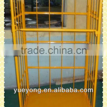 Roll container table trolley for supermarket warehouse