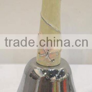 plated 4.75" bell with resin handle for celebration A12-H01(A190)