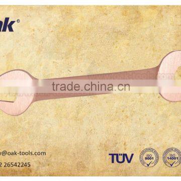 non-sparking beryllium copper double open end wrench