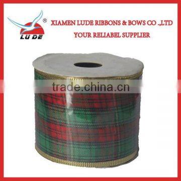 2015 Hotsales Wire Edge Christmas Ribbon photo-2