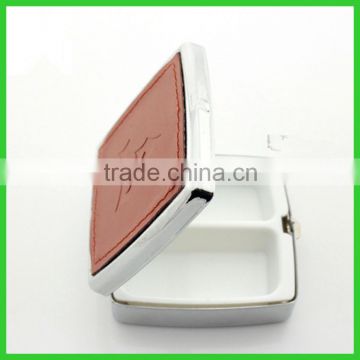 SQUARE Pill Box for Travel Pill Dispenser