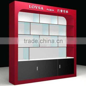 2012 wood display booth /wall display for cosmetic/health products C203~NEW