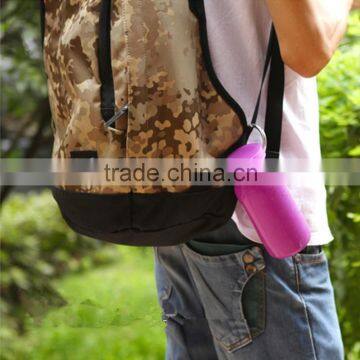 Light Portable Outdoor Silicone Foldable Water Bottle photo-4