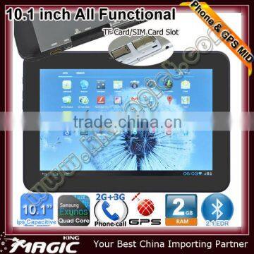 All function quad core 3g phone call tablet built in pc