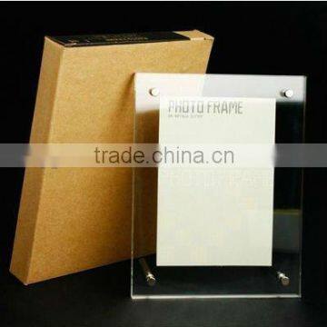 acrylic A4 display frame stand
