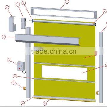 China Supplier High Speed Roller Shutter Door,automatic Door Factory photo-2