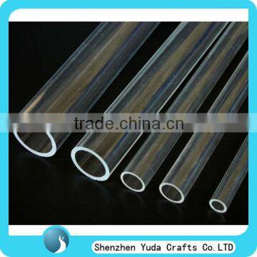 Clear Acrylic Hollow Tubing Plexiglass Round Tube Transparent Tube