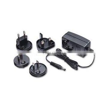 Alimentation multi-pays ECO 12V DC 1.25A 5.5/2.1mm male