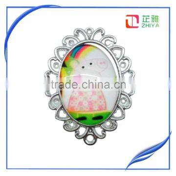 2015 25mm round glass cabochon , jewelry cabochon base yiwu jewelry factory