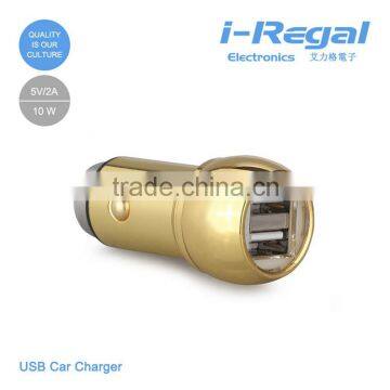 New design IRG-UW08 car charger 12v for wholesales