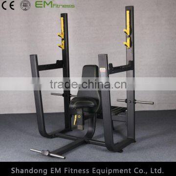 olympic seated bench free weight gym body building equipment