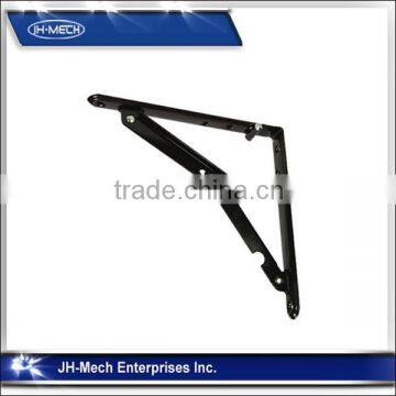 Black Folding Shelf Bracket