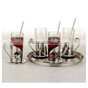 13pcs irish coffee cup set high-resistant glass cup set