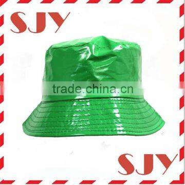 Waterproof Folding Crushable Bucket Style Rain Cap Hat