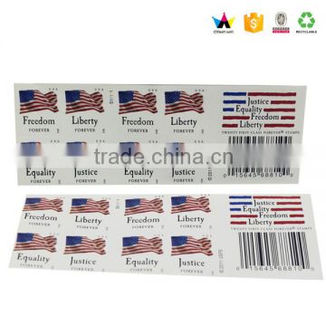 Free samples adhesive jewelry barcode labels