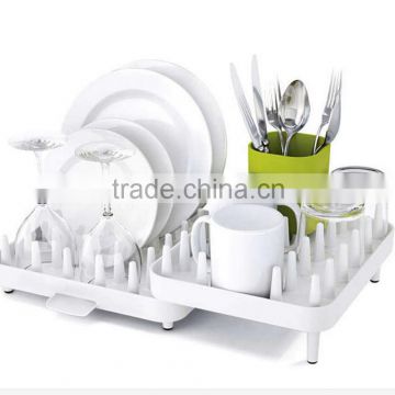 plastic dish plate and cups rack / dish drainer