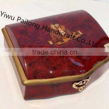 wooden jewelry boxes custom logo made in china