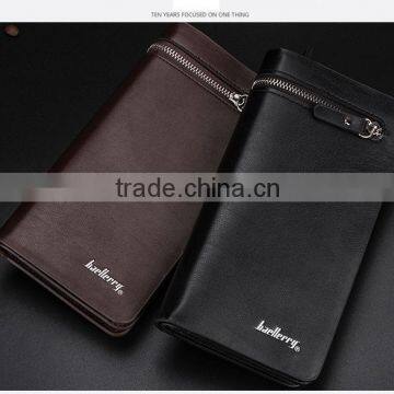 Credit Card Use and Leather Material Rfid Blocking Wallets For Men With Baellerry Brand photo-2
