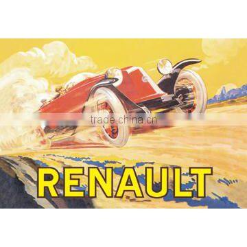 Renault 12x18 Giclee on canvas