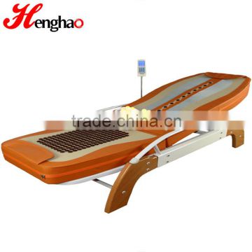 Liftable electric massage bed thermal jade massage beds body massager for beauty salon