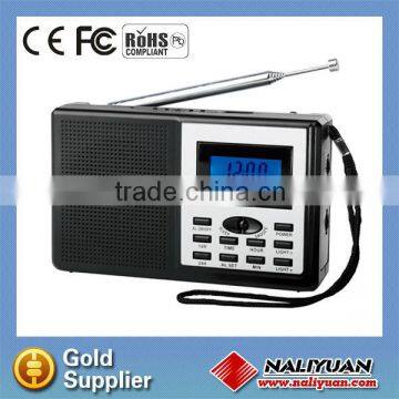High Quality Multifunction Radio Clock Digital Radio Clock Radio Clock With Backlight photo-1