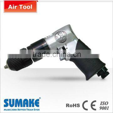 SUMAKE 3/8 inch Double cage Air Reversible Keyless Drill