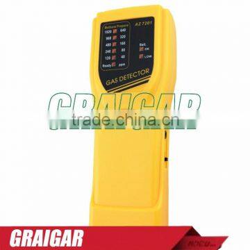 AZ7201 portable high sensitivity combustible gas detector methane propane gas leak detector