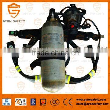 EN137 Self-Contained Breathing Apparatus (SCBA) with 9L Carbon fiber cylinder for military and civil defence using-Ayonsafety