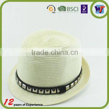 Fedora Trilby Cap Cowboy Summer Beach Sun Straw Hats photo-4