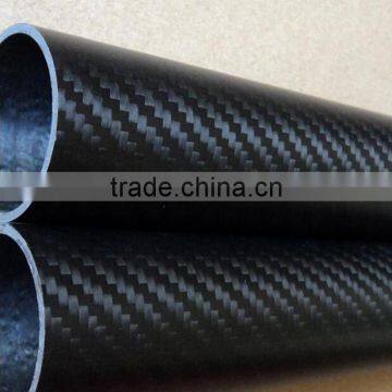 3k carbon fiber round tubes glossy or matte is available