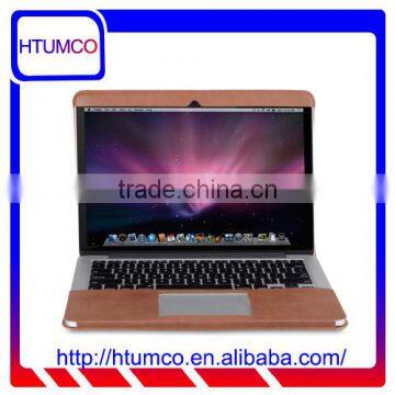 Brown Slim-fit Leather Cover for Apple MacBook Pro 13.3" with Retina Display