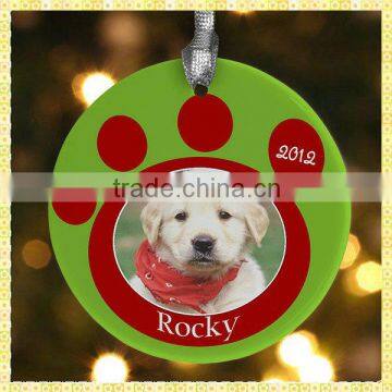 Hot Sale Cheap Glass Dog Ornaments For New Year Decoration