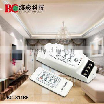 DC12V-24V 6A*3Channel Single Color Led Dimmer RF Remote Touch Control DIY photo-4